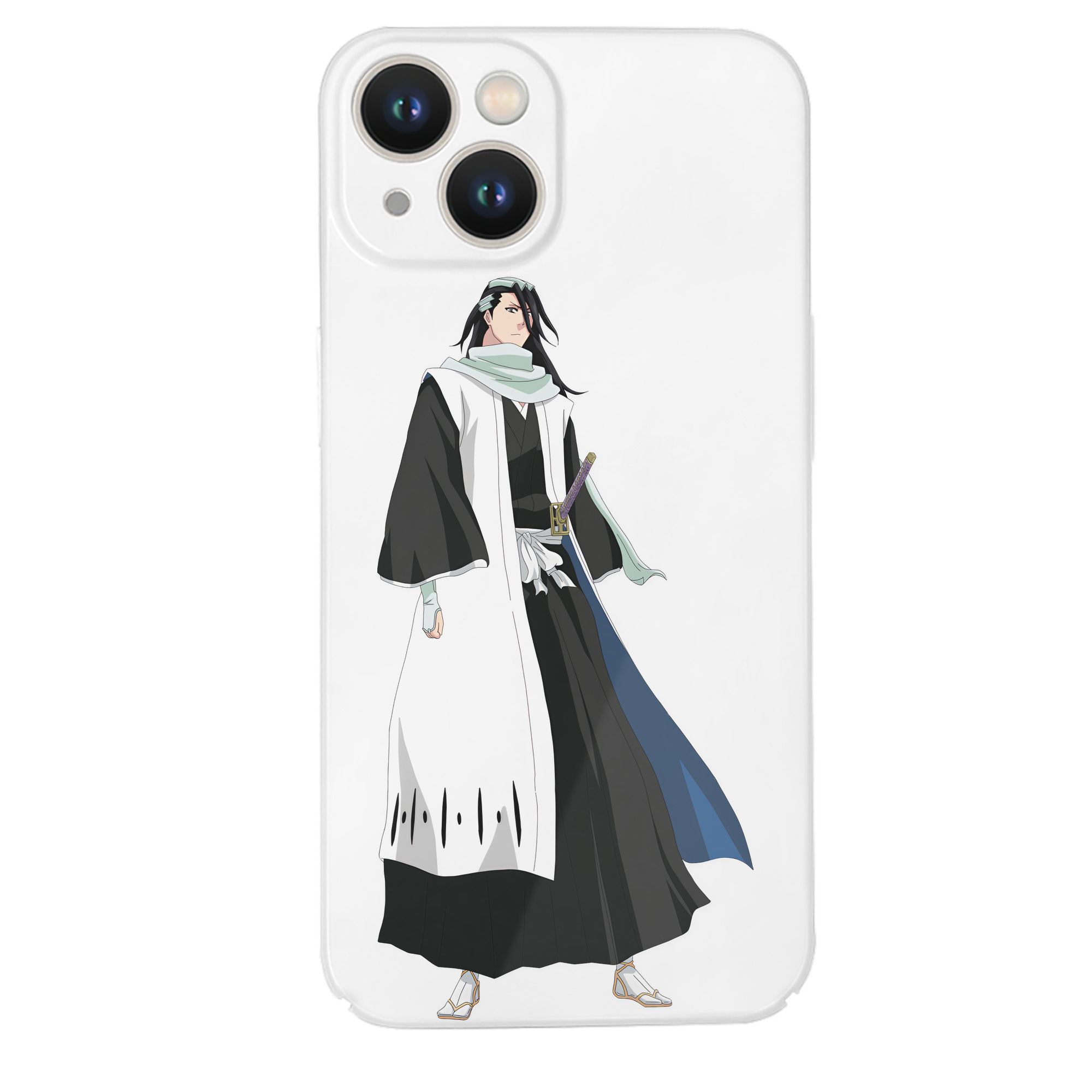 （画像用） ブリーチ くちき びゃくや BLEACH Kuchiki Byakuya 【iPhone 14シリーズ対応】ハードケース